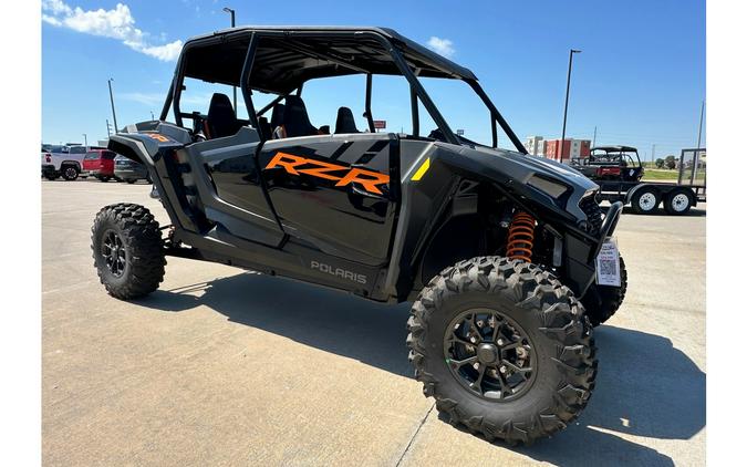 2024 Polaris Industries RZR XP 4 1000 Premium Matte Titanium / Onyx Black