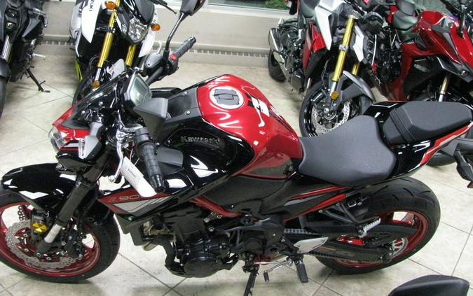 2024 Kawasaki Z900 ABS Candy Persimmon Red/Ebony