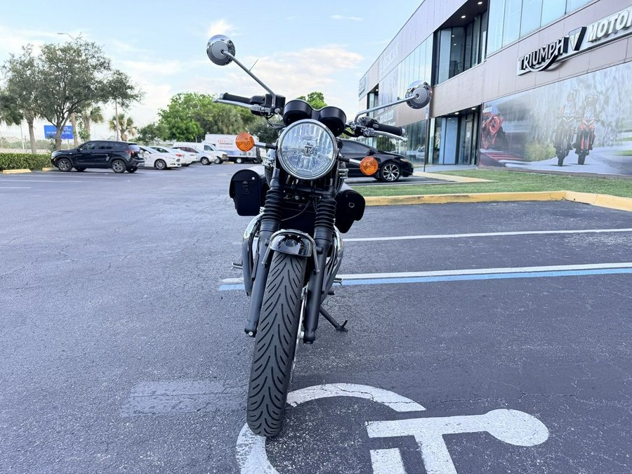 2023 Triumph Bonneville T120 Black Jet Black