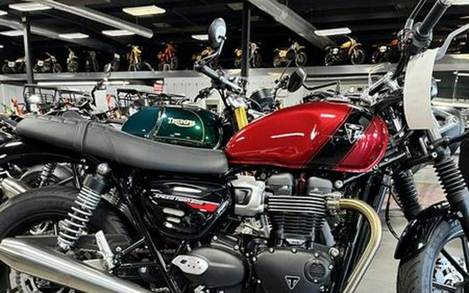2024 Triumph Speed Twin 900 Carnival Red/Phantom Black