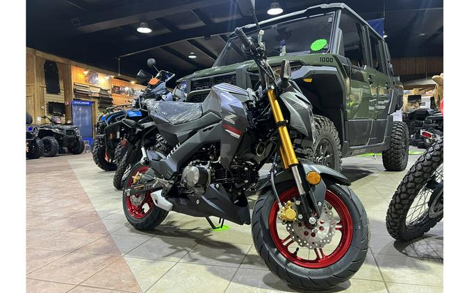 2024 Kawasaki Z125Pro Cypher CamoGray/Metallic Matte Carbon Gray