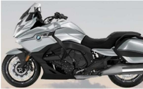 2024 BMW K 1600 B 719 Ionic Silver Metallic