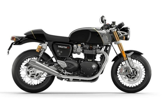 2024 Triumph Thruxton RS Jet Black / Silver Ice