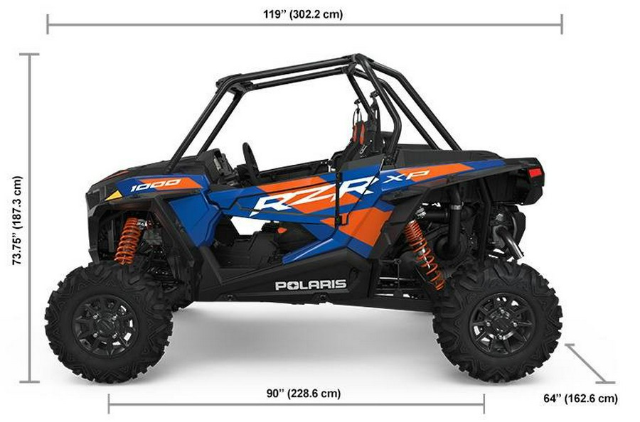 2022 Polaris RZR XP 1000 SPORT - POLARIS BLUE Sport