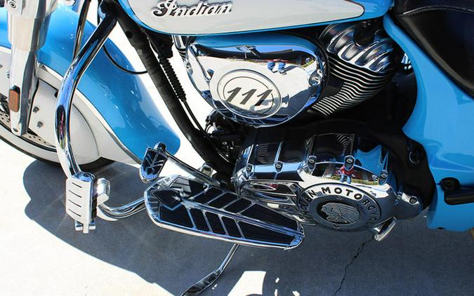 2018 Indian Motorcycle® Chief® Vintage ABS Sky Blue over Pearl White