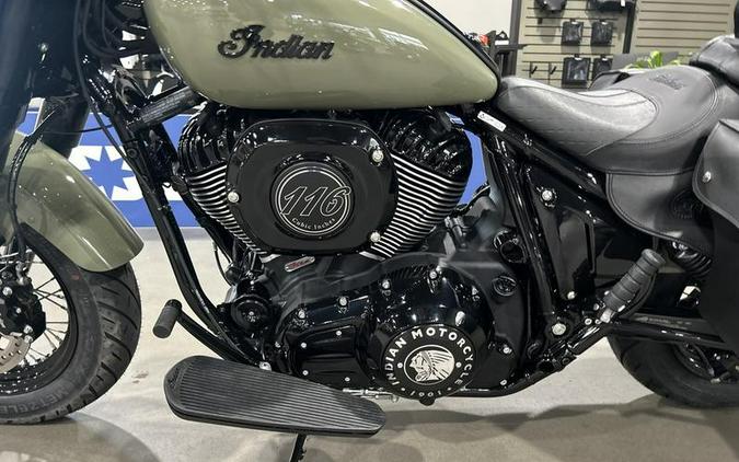 2025 Indian Motorcycle® Super Chief® Dark Horse® Moss Green