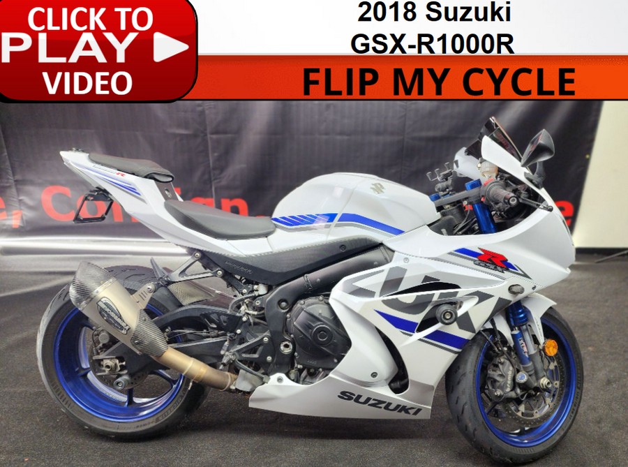 2018 Suzuki GSX-R1000 R