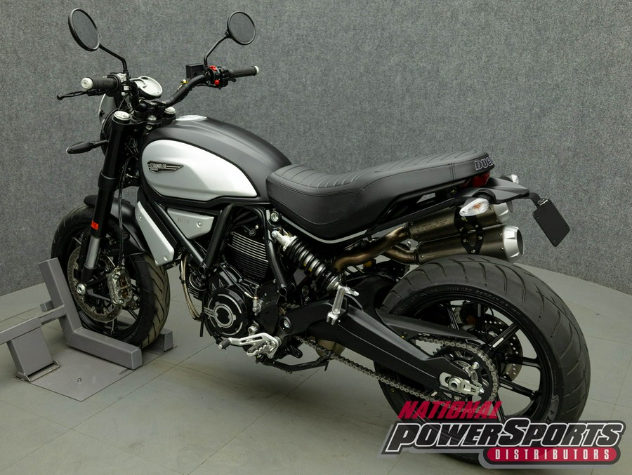 2022 DUCATI SCRAMBLER 1100 SPORT PRO W/ABS