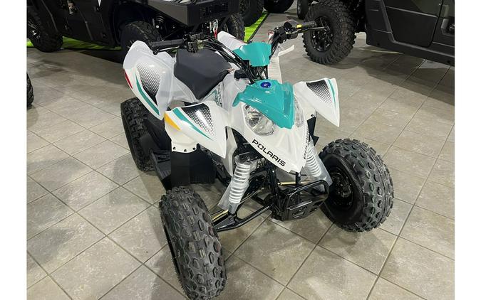 2024 Polaris Industries Outlaw® 110 EFI - Bright White / Radiant Green (youth)