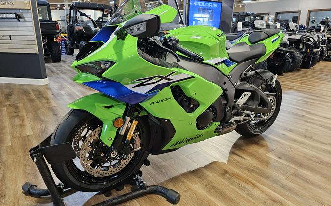 2026 Kawasaki Ninja ZX-10R ABS Lime Green/Blue 24 - 110527