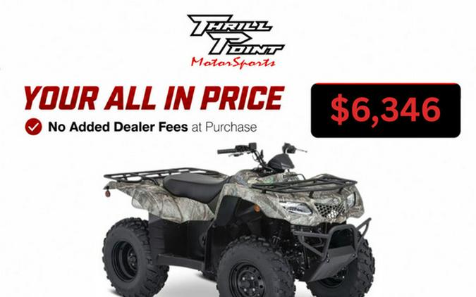 2025 Suzuki KingQuad 400 FSi Camo