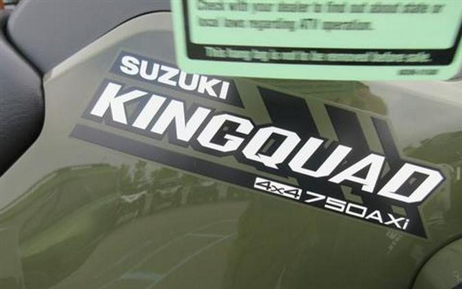 2025 Suzuki KingQuad 750AXi Power Steering
