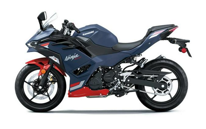 2026 Kawasaki Ninja 500 ABS Metallic Matte Twilight Blue