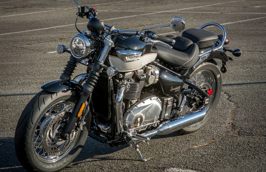 2023 Triumph Bonneville Speedmaster Sapphire Black/Fusion White