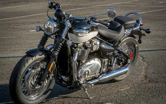 2023 Triumph Bonneville Speedmaster Sapphire Black/Fusion White