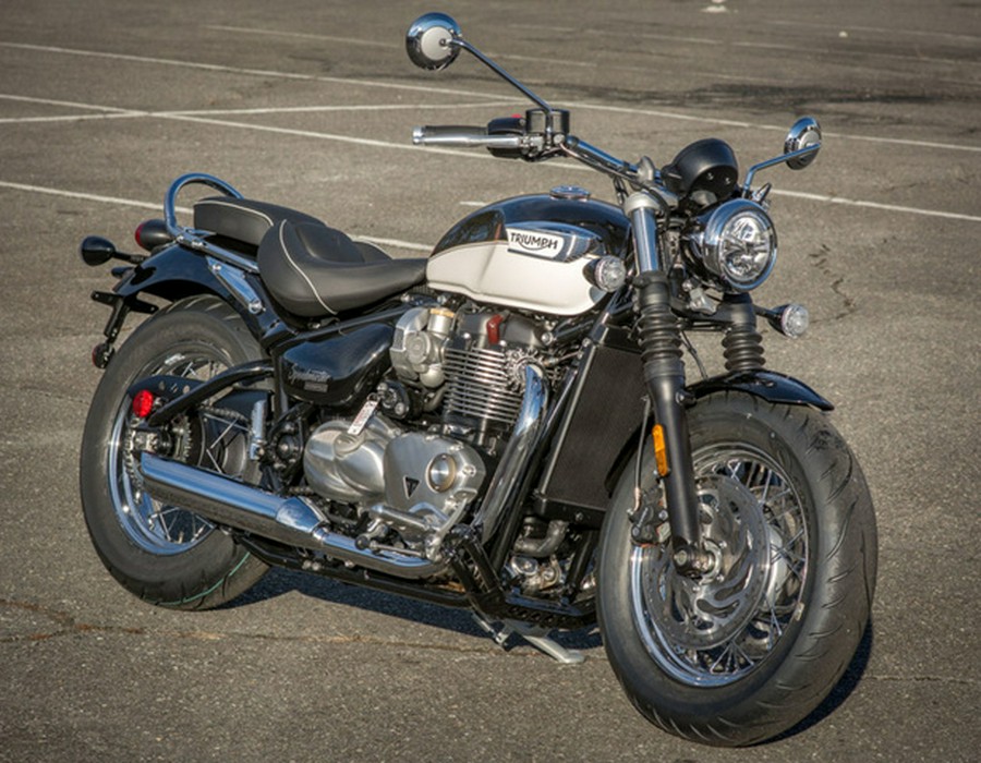 2023 Triumph Bonneville Speedmaster Sapphire Black/Fusion White