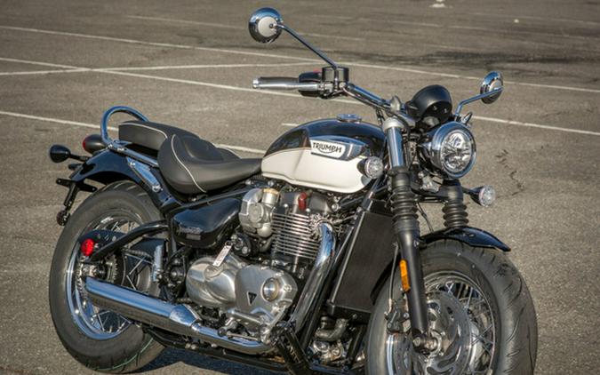 2023 Triumph Bonneville Speedmaster Sapphire Black/Fusion White