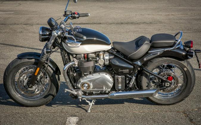 2023 Triumph Bonneville Speedmaster Sapphire Black/Fusion White