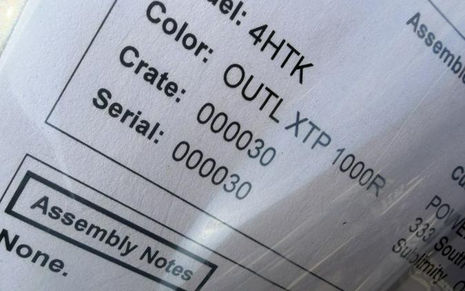 2026 Can-Am Outlander XT-P 1000R With Smart-Shox