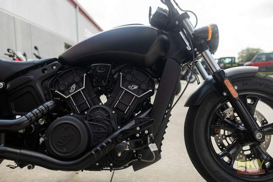 2023 Indian Scout Sixty ABS Thunder Black