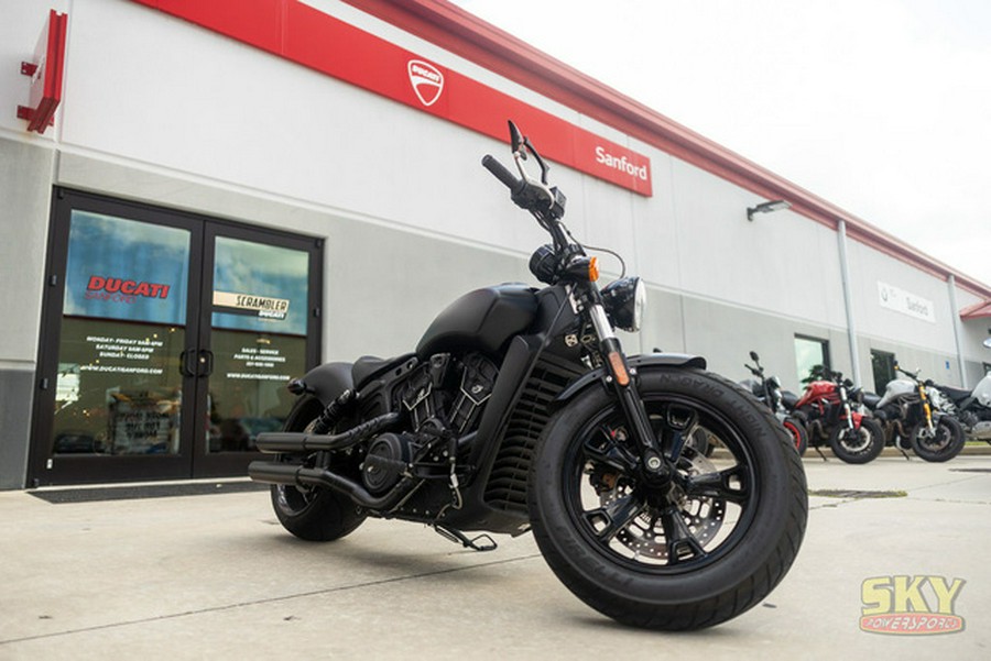 2023 Indian Scout Sixty ABS Thunder Black