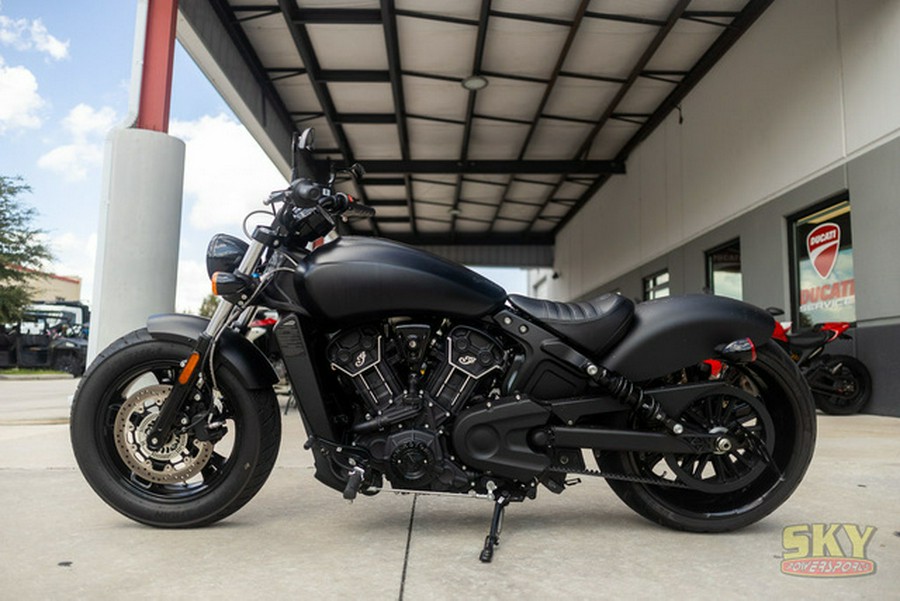 2023 Indian Scout Sixty ABS Thunder Black