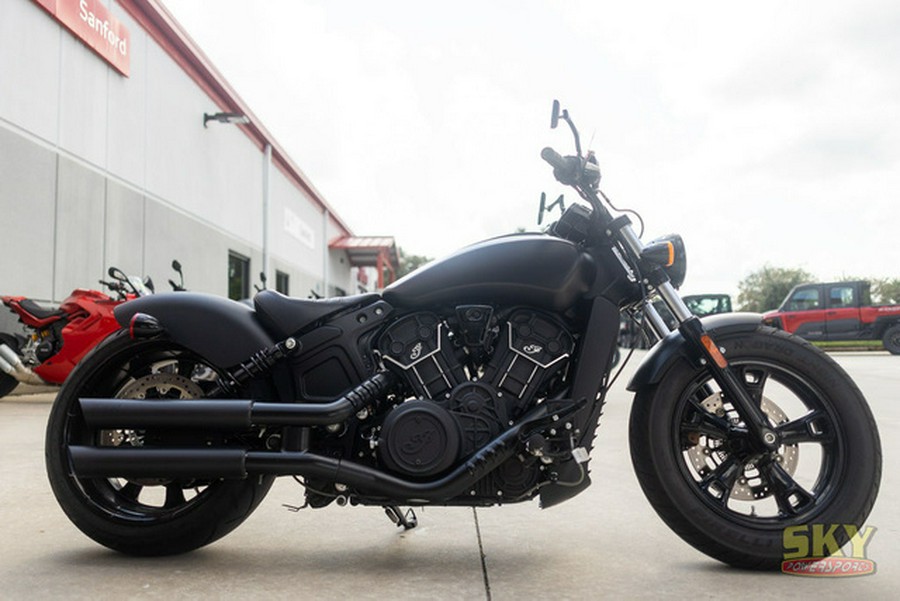 2023 Indian Scout Sixty ABS Thunder Black