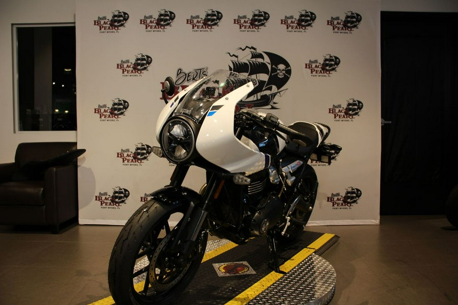 2026 Triumph Thruxton 400 Phantom Black / Aluminium Silver