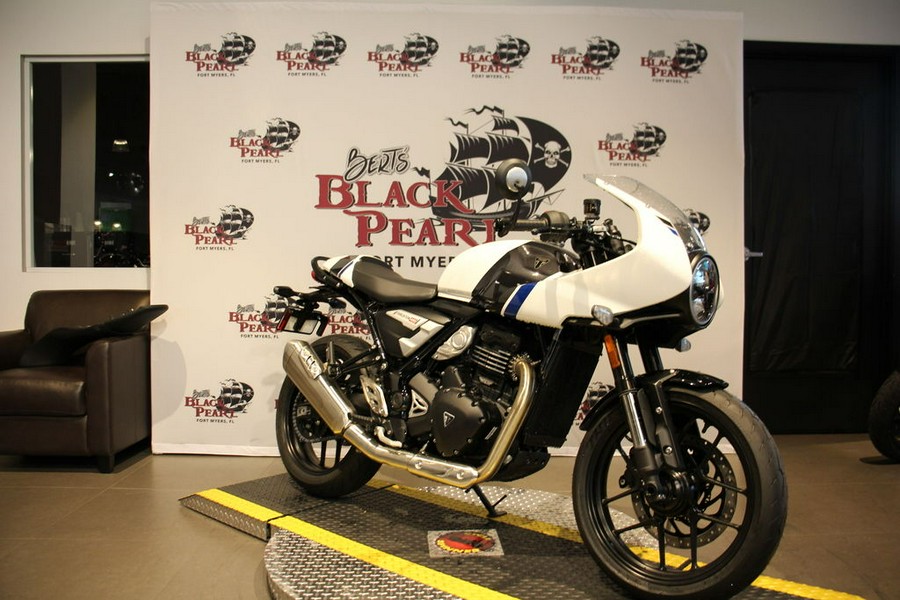 2026 Triumph Thruxton 400 Phantom Black / Aluminium Silver