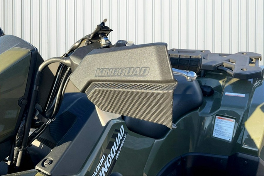 2025 Suzuki KingQuad 750 AXi Power Steering W/Winch and Plow S AXi Power Steering