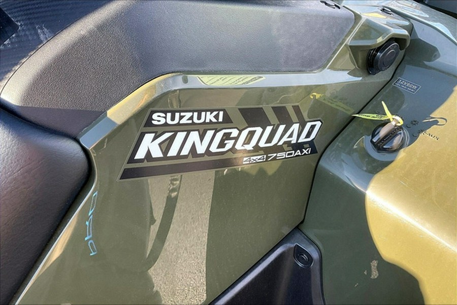 2025 Suzuki KingQuad 750 AXi Power Steering W/Winch and Plow S AXi Power Steering