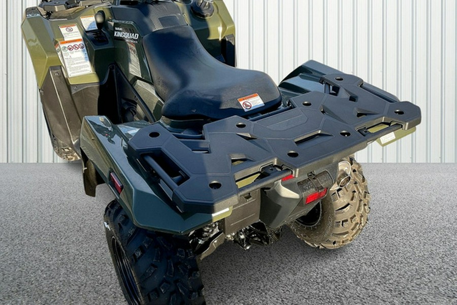 2025 Suzuki KingQuad 750 AXi Power Steering W/Winch and Plow S AXi Power Steering