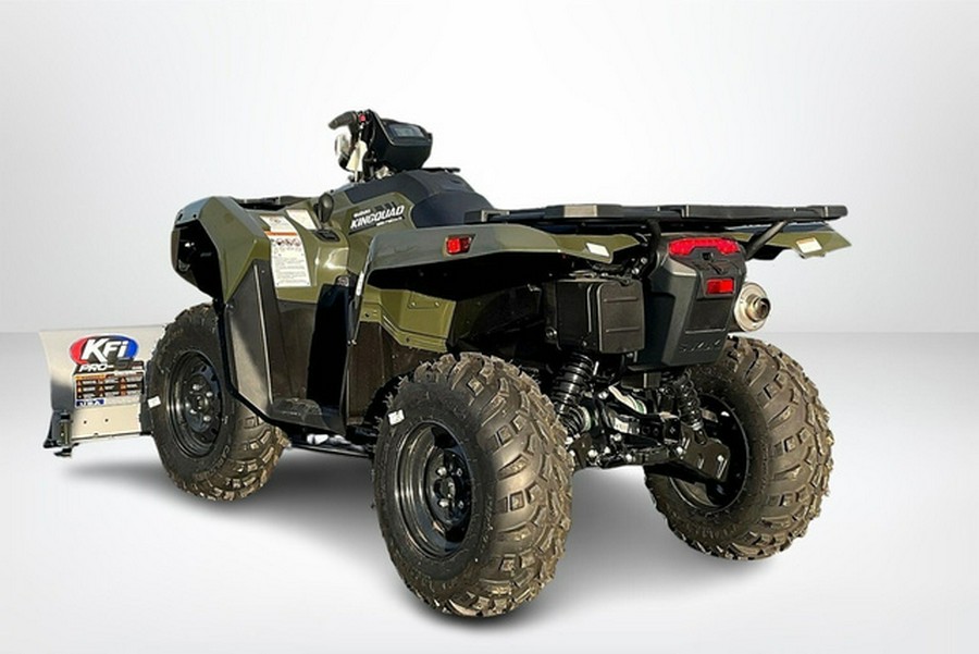 2025 Suzuki KingQuad 750 AXi Power Steering W/Winch and Plow S AXi Power Steering