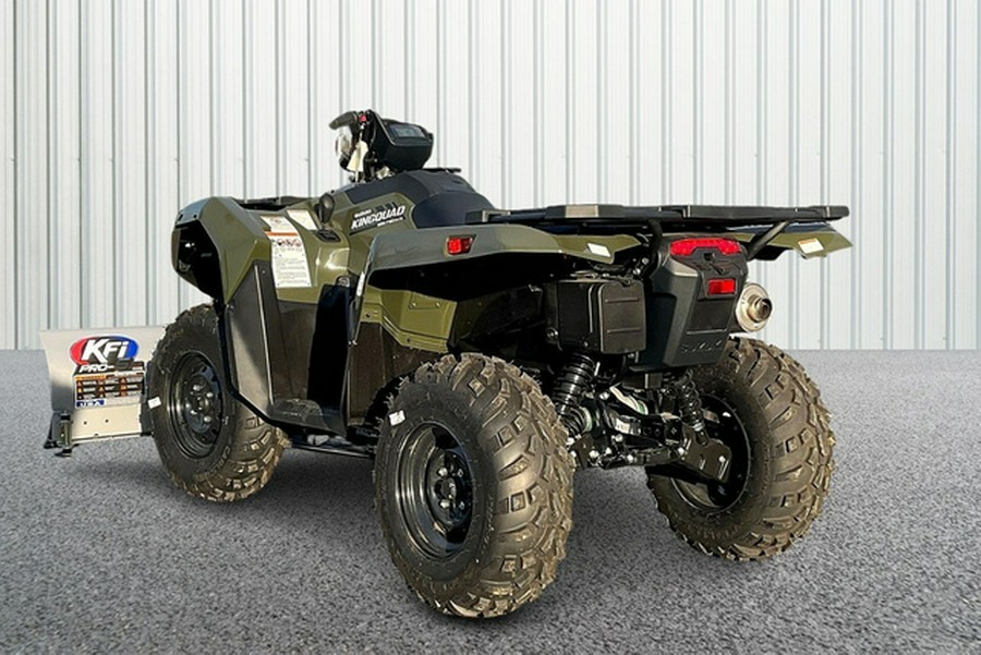 2025 Suzuki KingQuad 750 AXi Power Steering W/Winch and Plow S AXi Power Steering