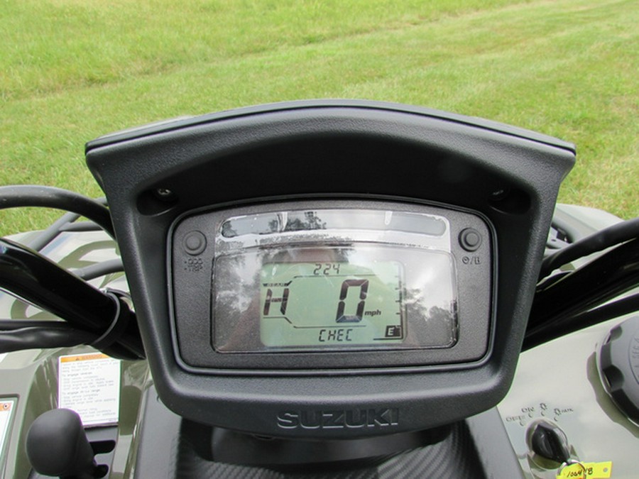 2025 Suzuki KingQuad 750 AXi Power Steering W/Winch and Plow S AXi Power Steering