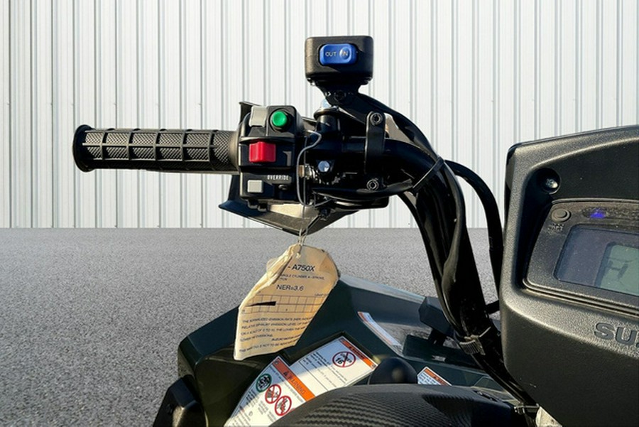 2025 Suzuki KingQuad 750 AXi Power Steering W/Winch and Plow S AXi Power Steering