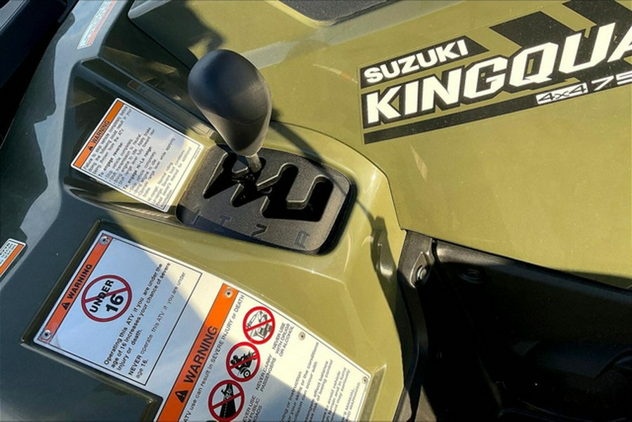 2025 Suzuki KingQuad 750 AXi Power Steering W/Winch and Plow S AXi Power Steering