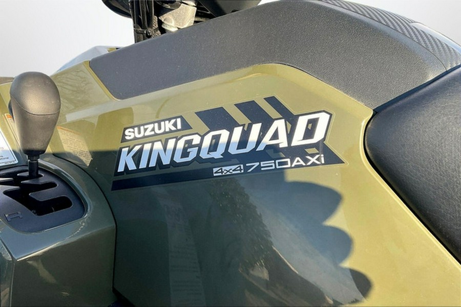 2025 Suzuki KingQuad 750 AXi Power Steering W/Winch and Plow S AXi Power Steering