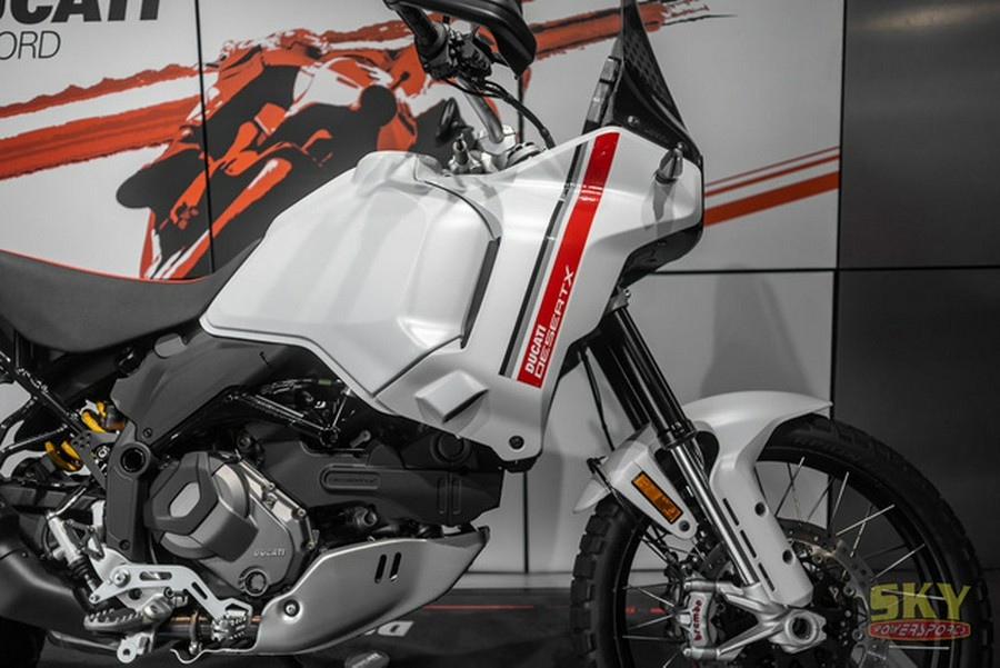 2023 Ducati DesertX Star White Silk