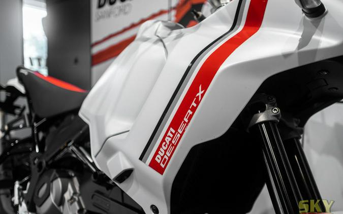 2023 Ducati DesertX Star White Silk