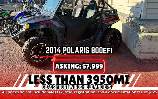 2014 Polaris RZR 800 XC Edition Matte Black