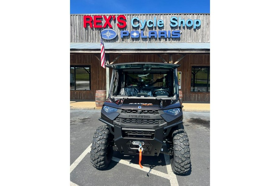 2024 Polaris Industries Ranger® Crew XP 1000 NorthStar Edition Ultimate R/C - Super Graphite w/Orange Burst Accents