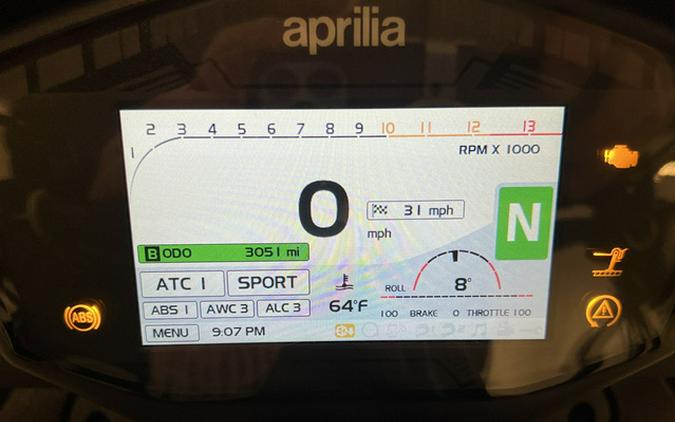 2018 Aprilia Tuono V4 1100 RR