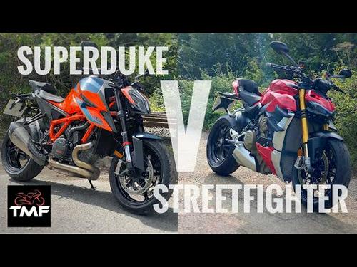 Which is best? 2020 KTM 1290 Super Duke R v 2020 Ducati Streetfighter V4S comparison review
