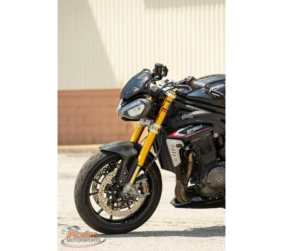 2022 Triumph Speed Triple 1200 RS Sapphire Black