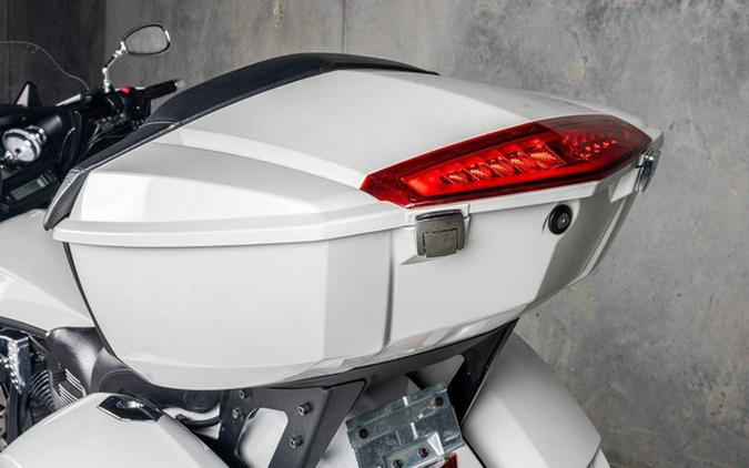 2016 Victory Motorcycles Cross Country Tour Two-Tone White Pearl and Gray Base