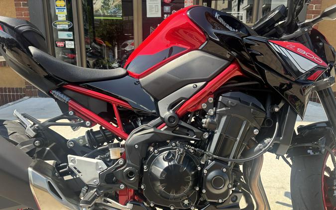 2024 Kawasaki Z900 ABS Candy Persimmon Red/Ebony - 3821U