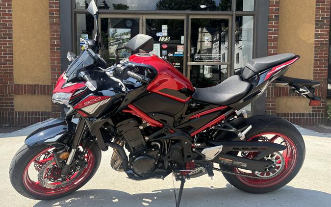 2024 Kawasaki Z900 ABS Candy Persimmon Red/Ebony - 3821U