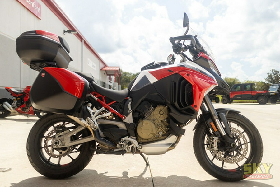 2023 Ducati Multistrada V4S Ducati Red - Alloy Wheels