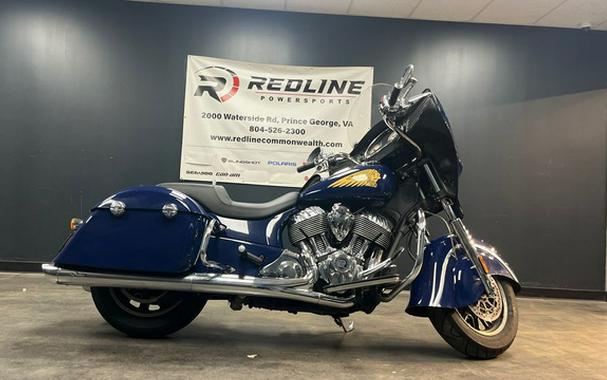 2014 Indian Chieftain Springfield Blue